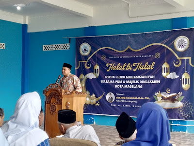 Diisi oleh Prof. H. Rifqi Muhammad, Ph. D, FGM Kota Magelang Adakan Halal Bi Halal